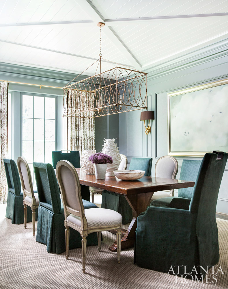 Choosing the right size and shape light fixture for your dining room ...